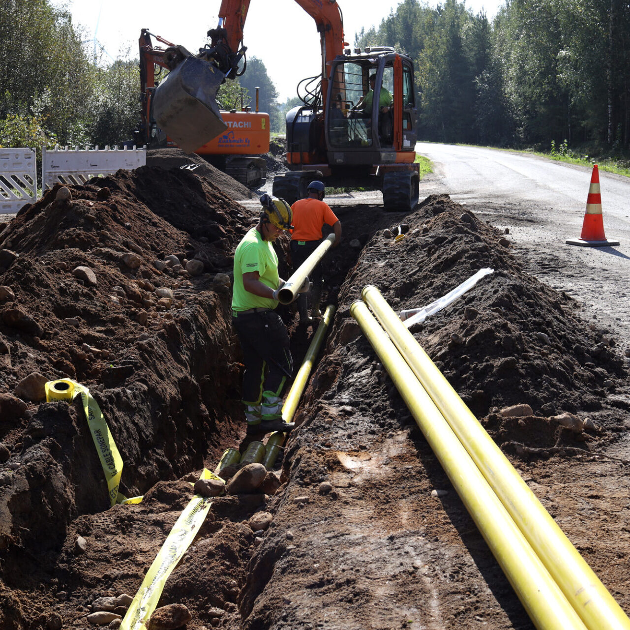 Sähköliittymän rakennus - Teollisuustie, Honkajoki 2024
