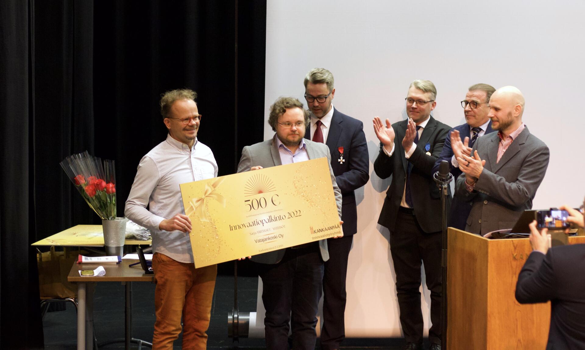 Vatajankoski palkittiin Vuoden 2022 Innovaatio -palkinnolla