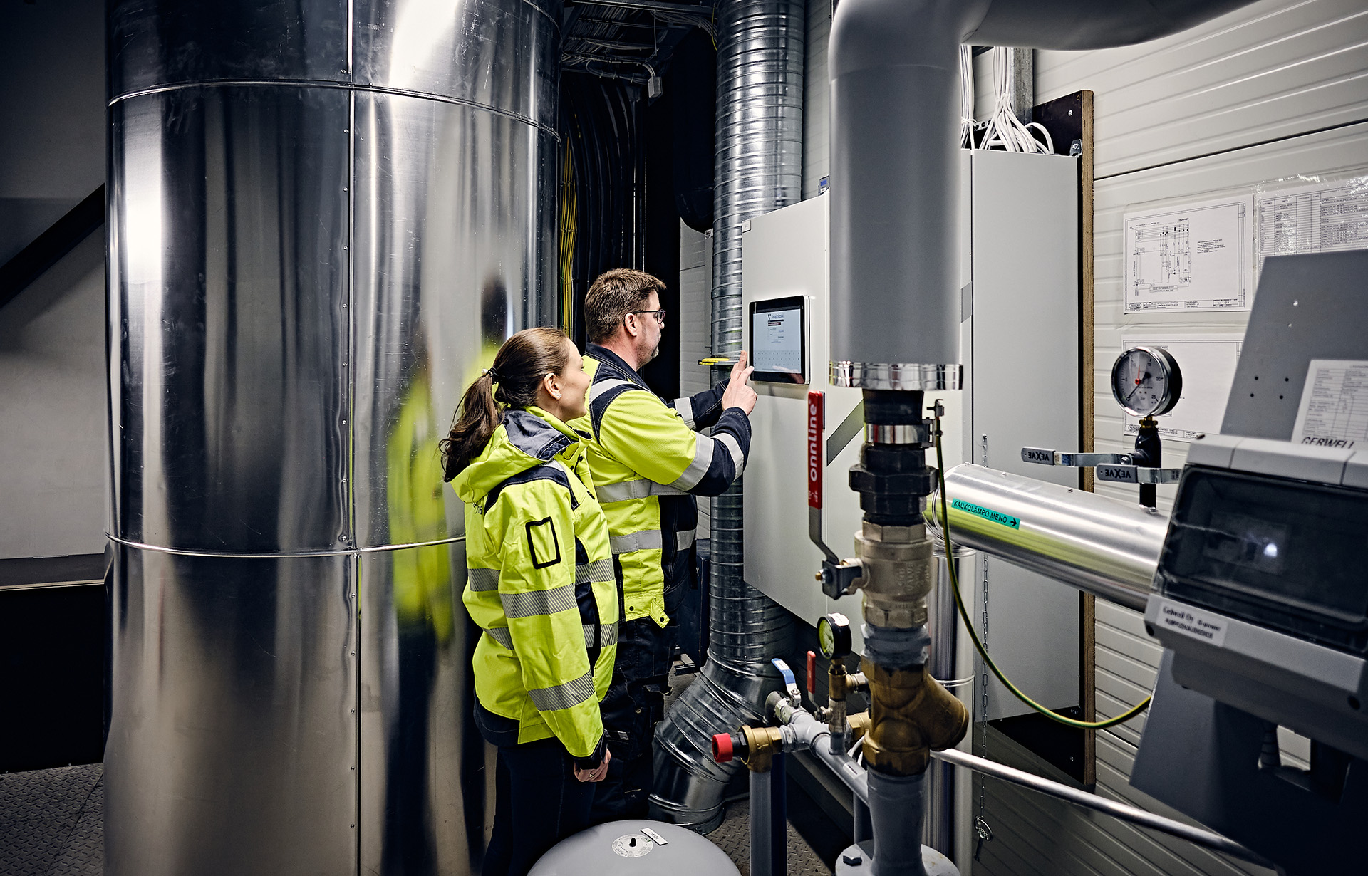 Kankaanpään kaukolämmön toimitusvarmuus oli 99,98 % vuonna 2025