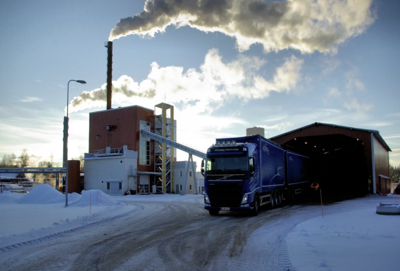 Vatajankoski power plant produces steam, heat and electricity for Honkajoki Ltd at Kirkkokallio, Honkajoki.