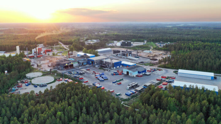 ilmakuva Kirkkokallion alueesta