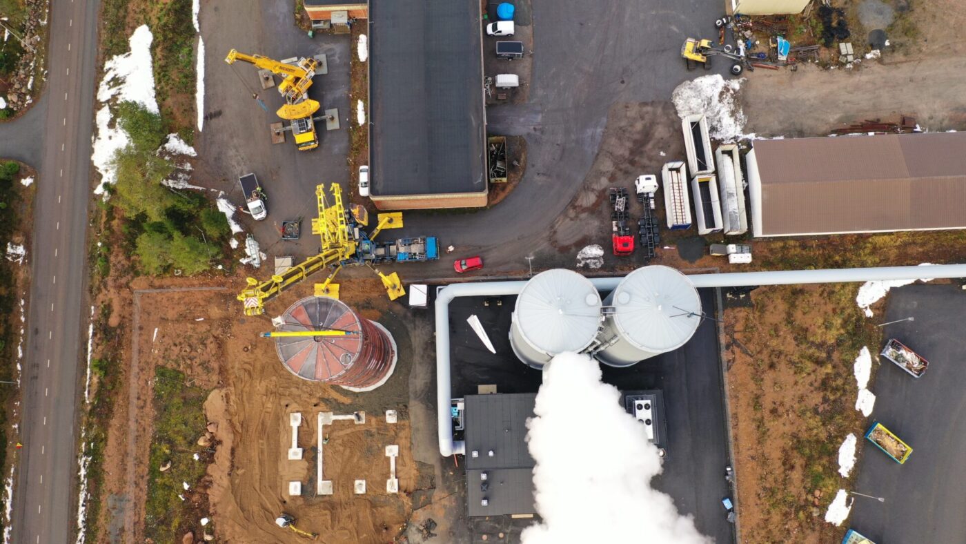 Installation of the third heat buffer