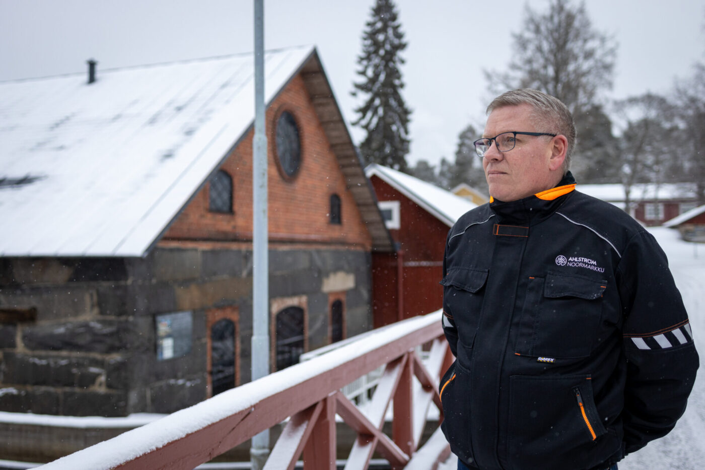A.Ahlström Kiinteistöt Oy:n huoltopäällikkö Pekka Laine