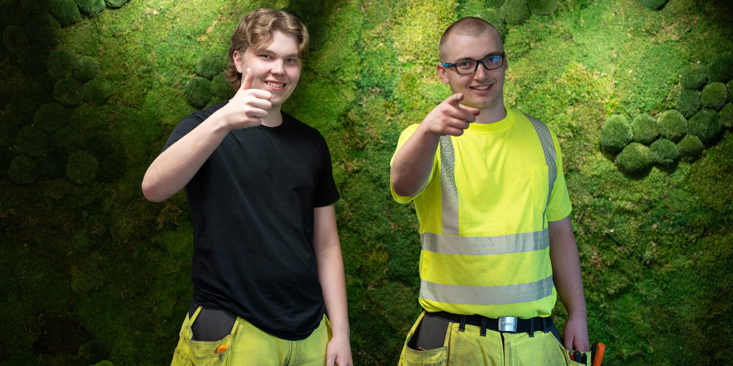 Vatajankosken kesätyöntekijöitä